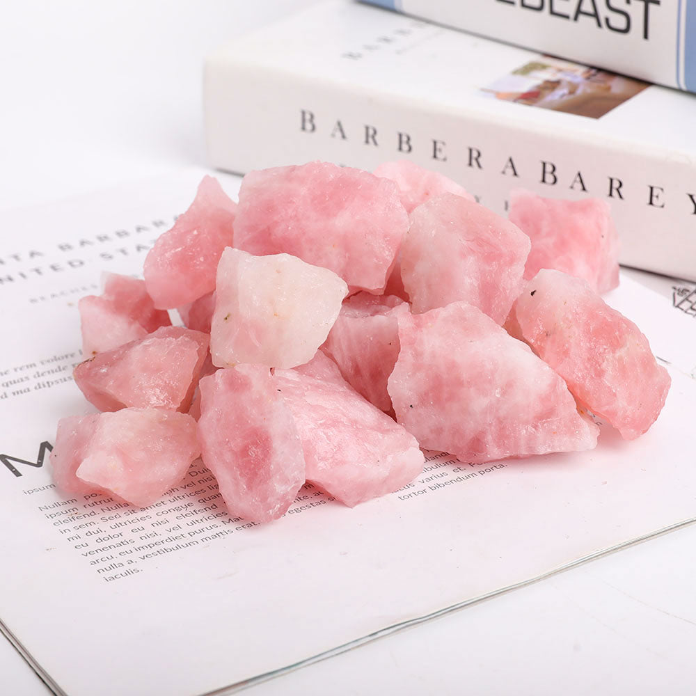 1kg Rose Quartz Raw Crystal Healing Stone