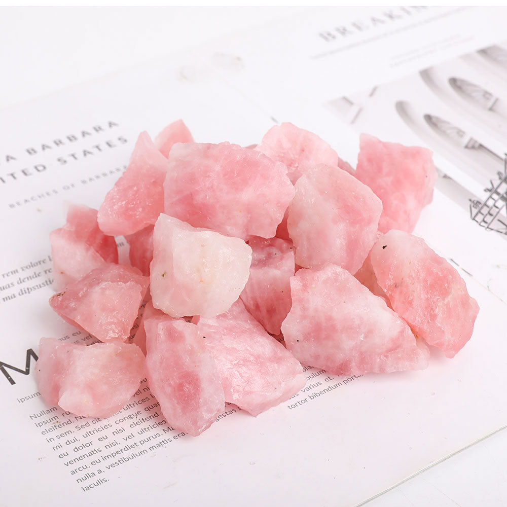 1kg Rose Quartz Raw Crystal Healing Stone