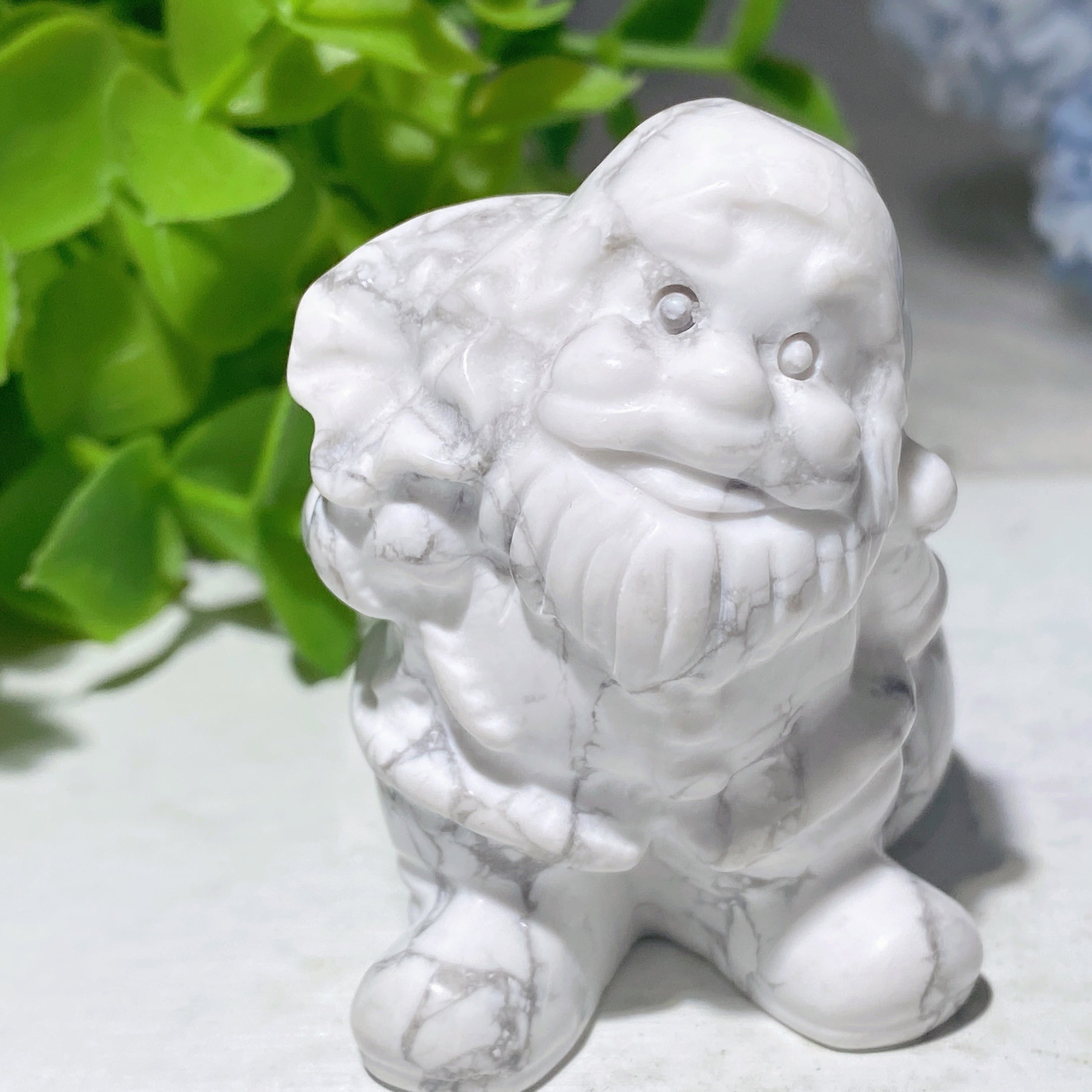 2,0–2,4 Zoll große Weihnachtsmannfiguren aus gemischtem Kristall zur Heilung