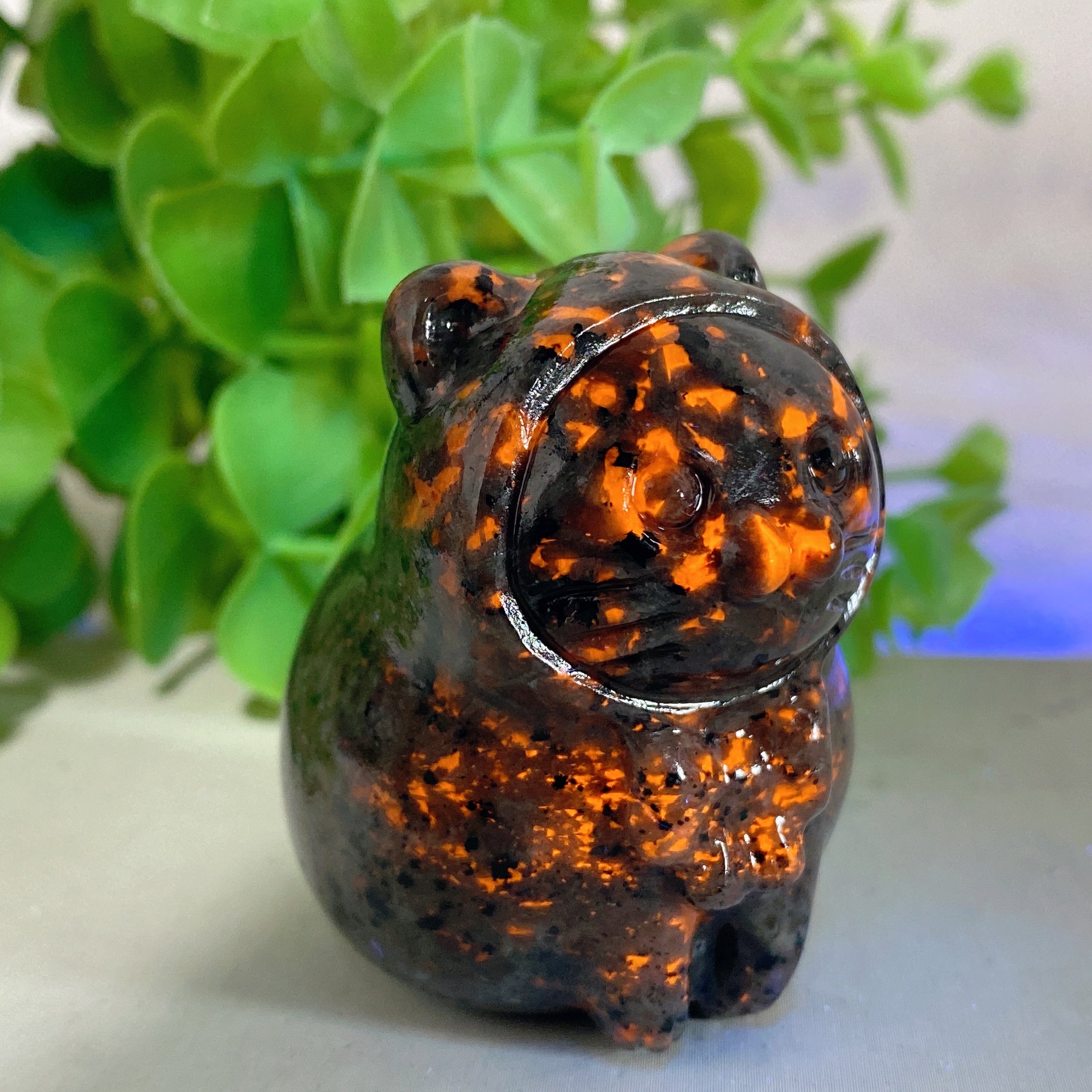 2.0 inch Mixed Crystal Cat Carvings for Healing