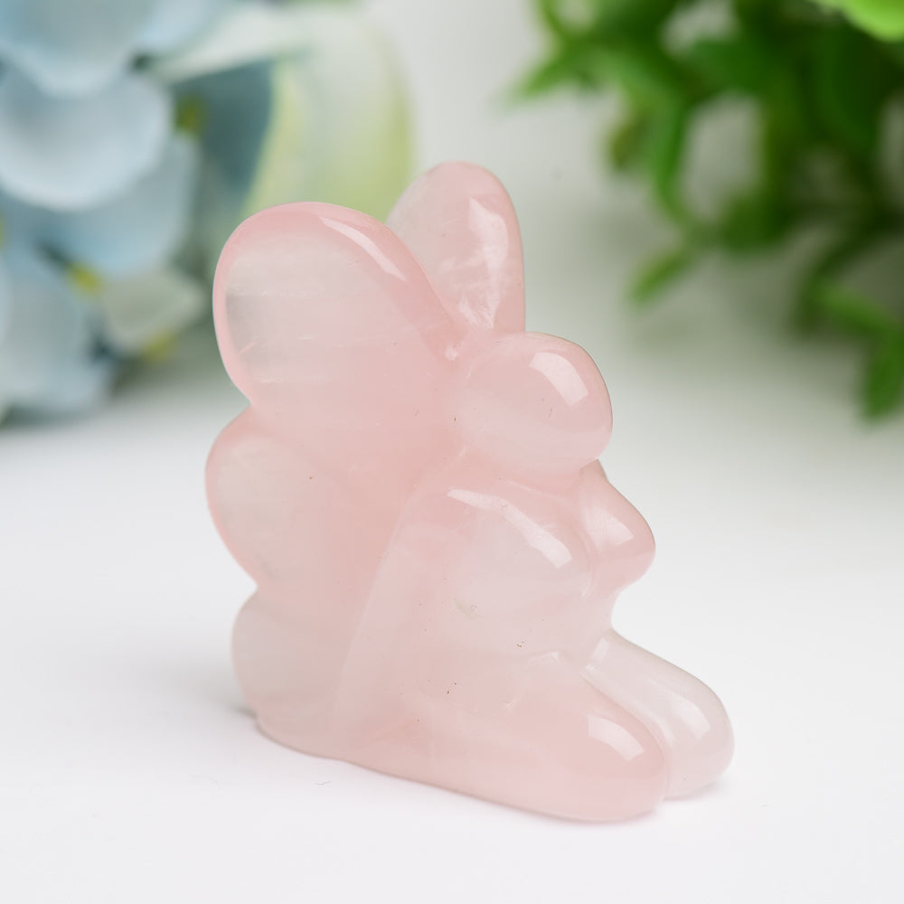 2.0 Inch Mixed Crystal Fairy Carving Figurine for Healing