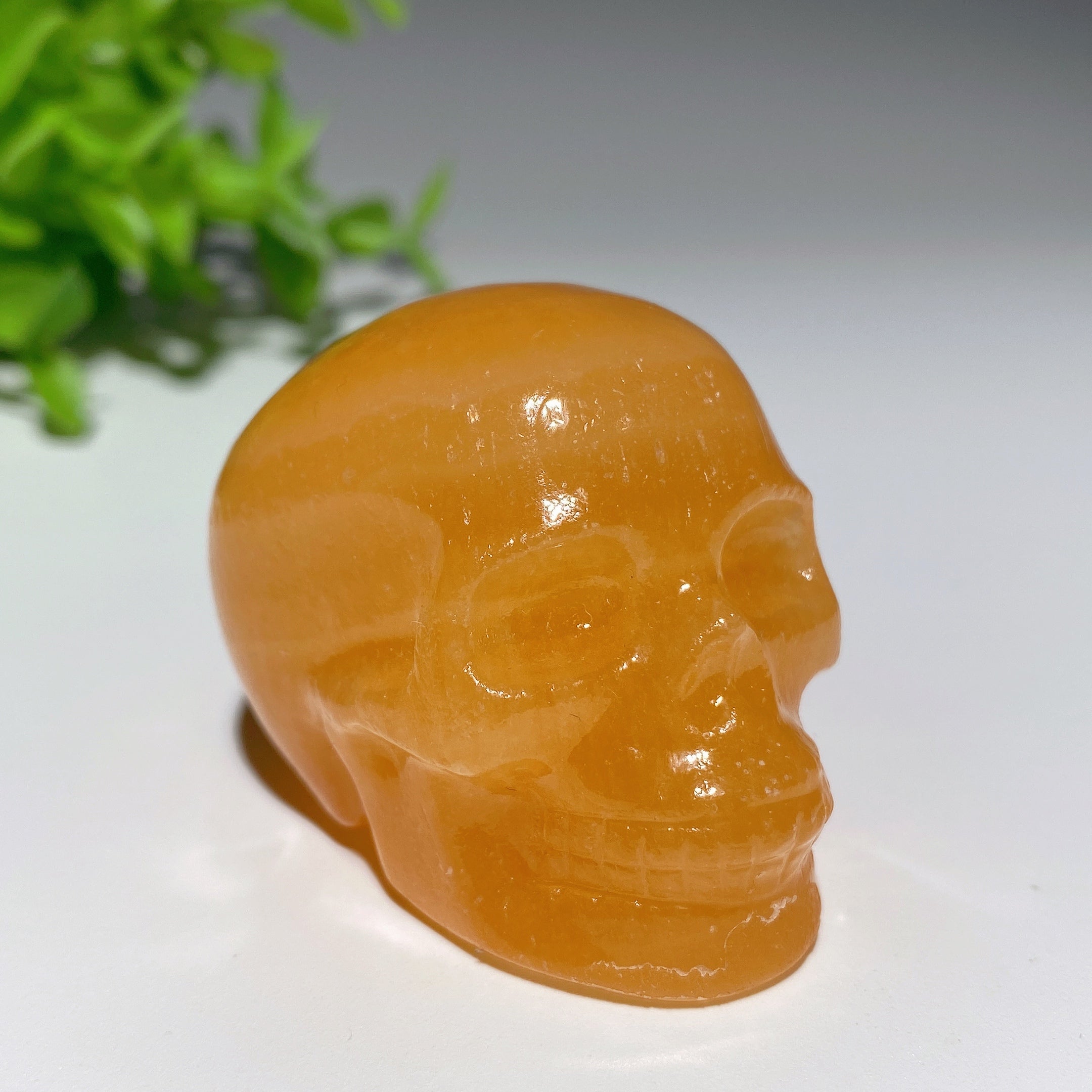 2.0-inch Mixed Crystal Skull Carvings for Healing & Meditation