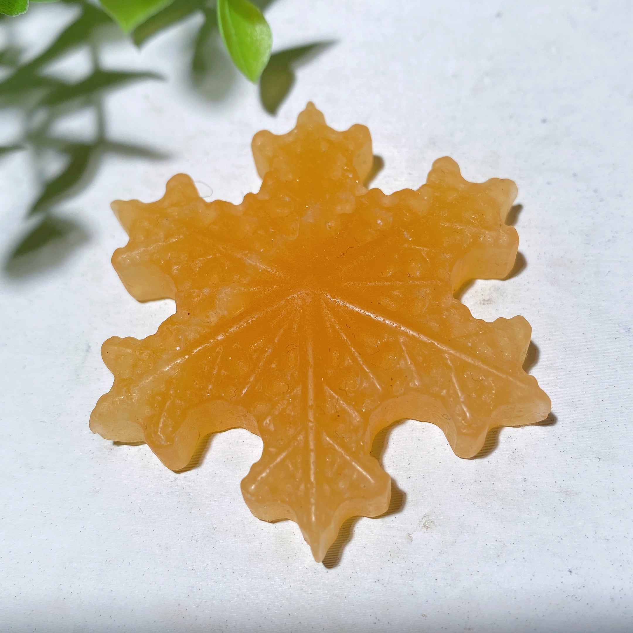 2.0 Inch Mixed Crystal Snowflake Carvings Healing Crystals