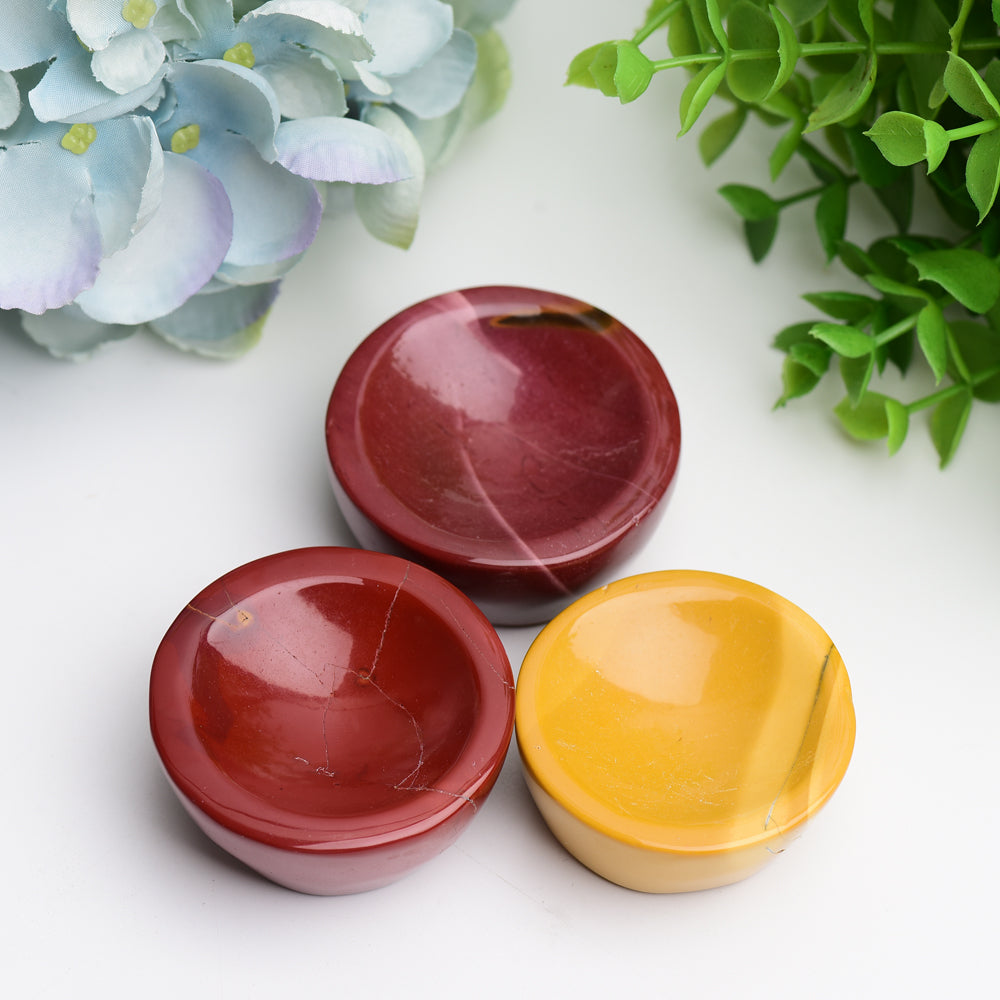 2.0" Mookite Crystal Bowl for Healing & Energy