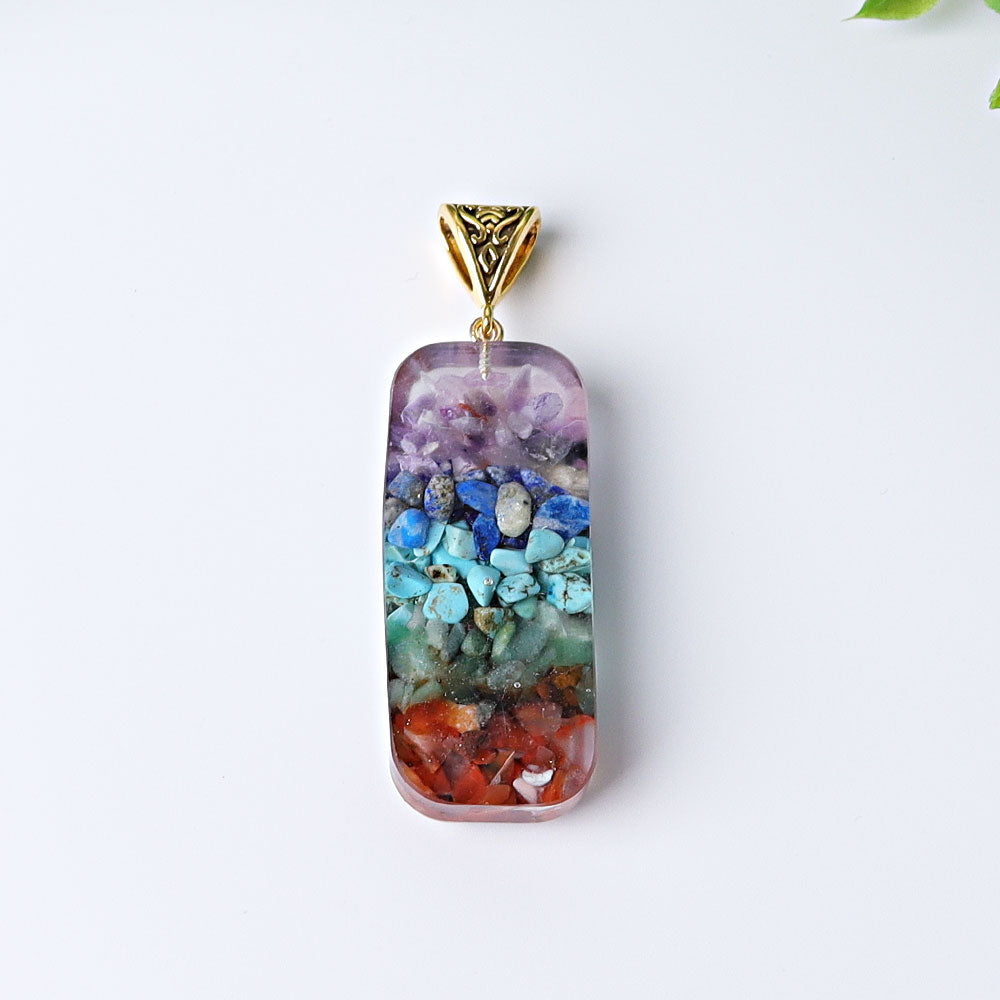 2.2 Inch Chakra Pendant for Spiritual Protection