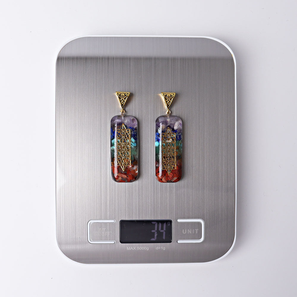 2.2 Inch Chakra Pendant for Spiritual Protection