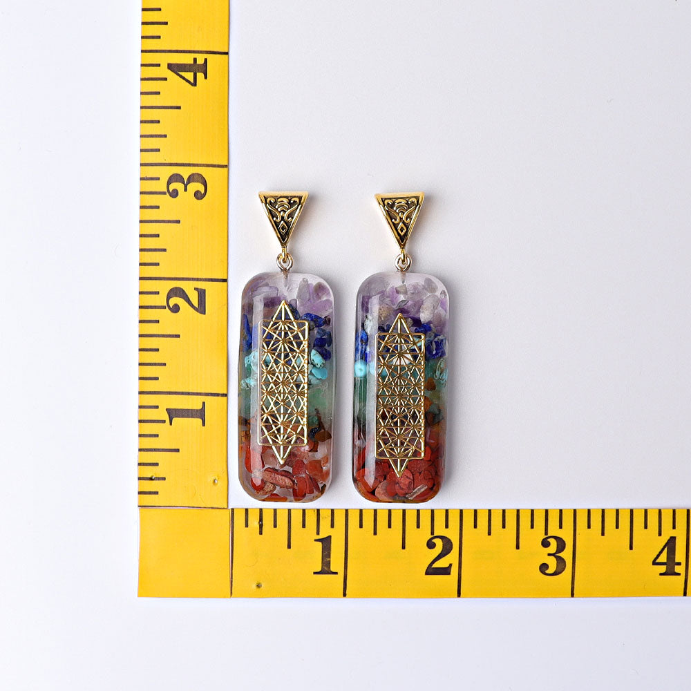 2.2 Inch Chakra Pendant for Spiritual Protection