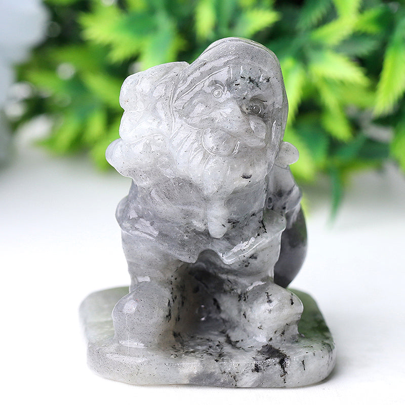 2.2 Inch Labradorite Santa Claus Crystal Figurine