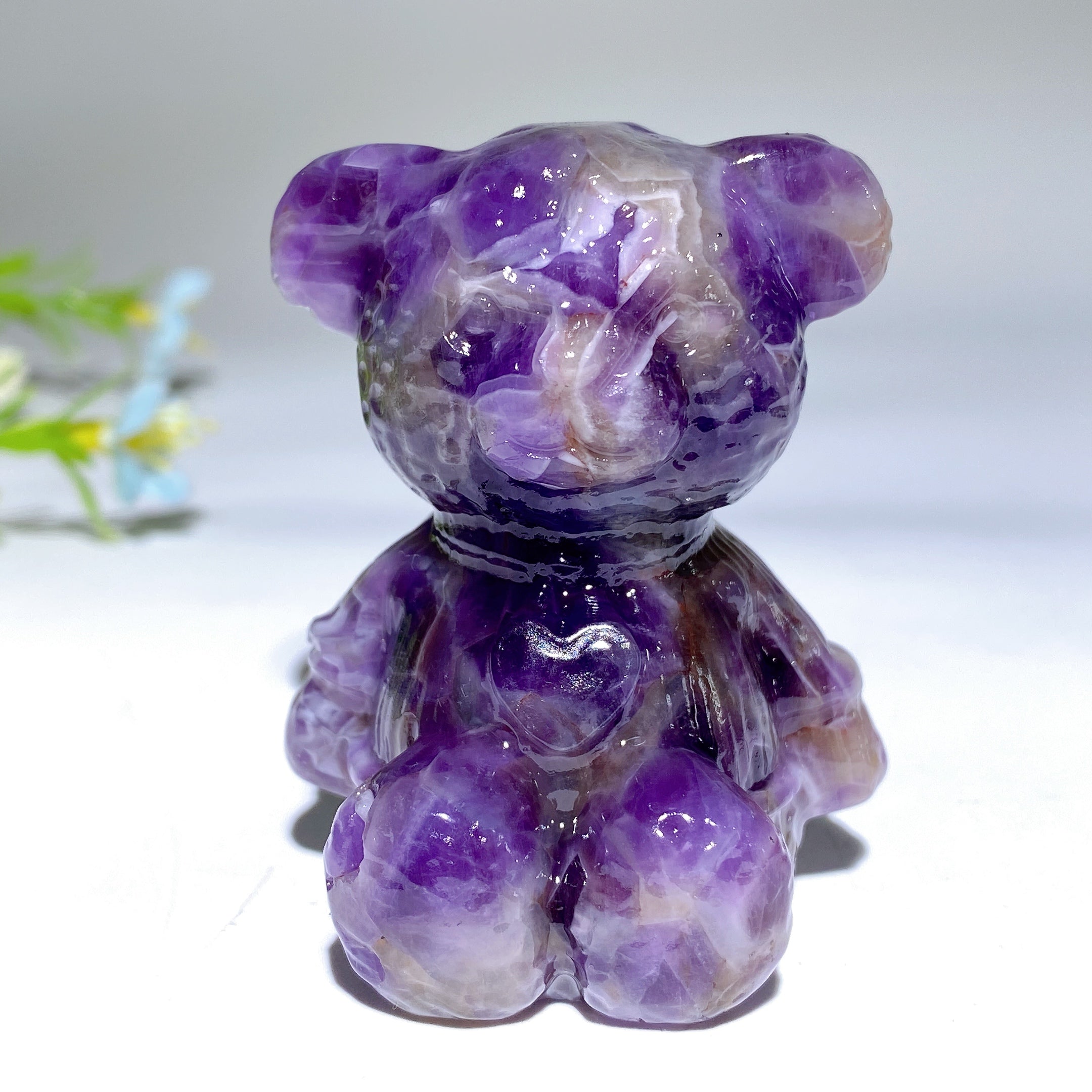 2.3 inch Mixed Crystal Bear Figurines for Healing