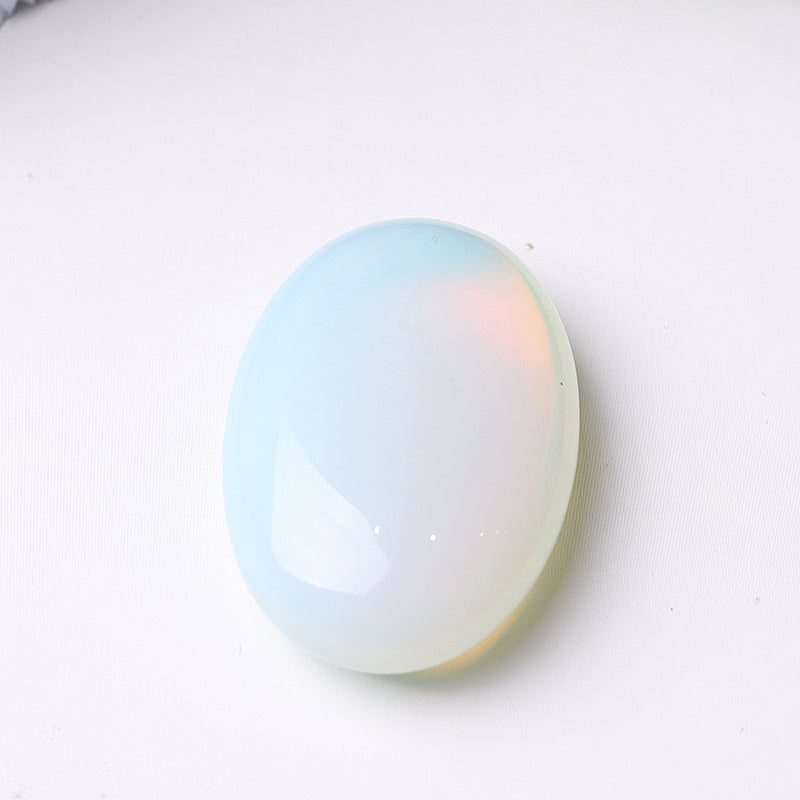 2.3 inch Mixed Crystal Healing Palm Stone for Meditation