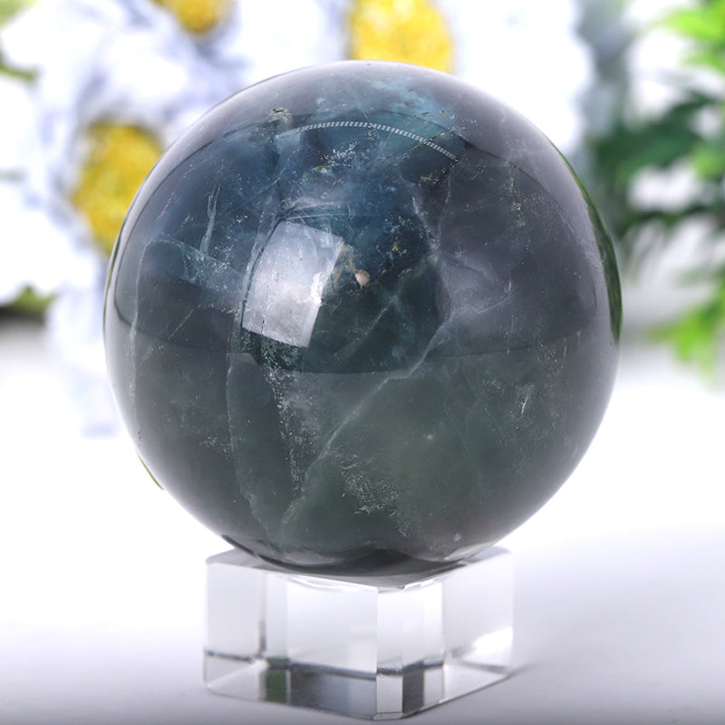 2.5-2.8 Inch Fluorite Crystal Sphere for Energy Healing