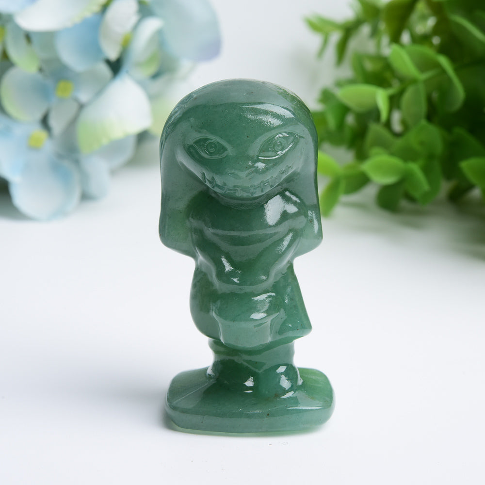 2,5" Gemischte Kristallfigurenschnitzerei | Statue mit heilender Energie