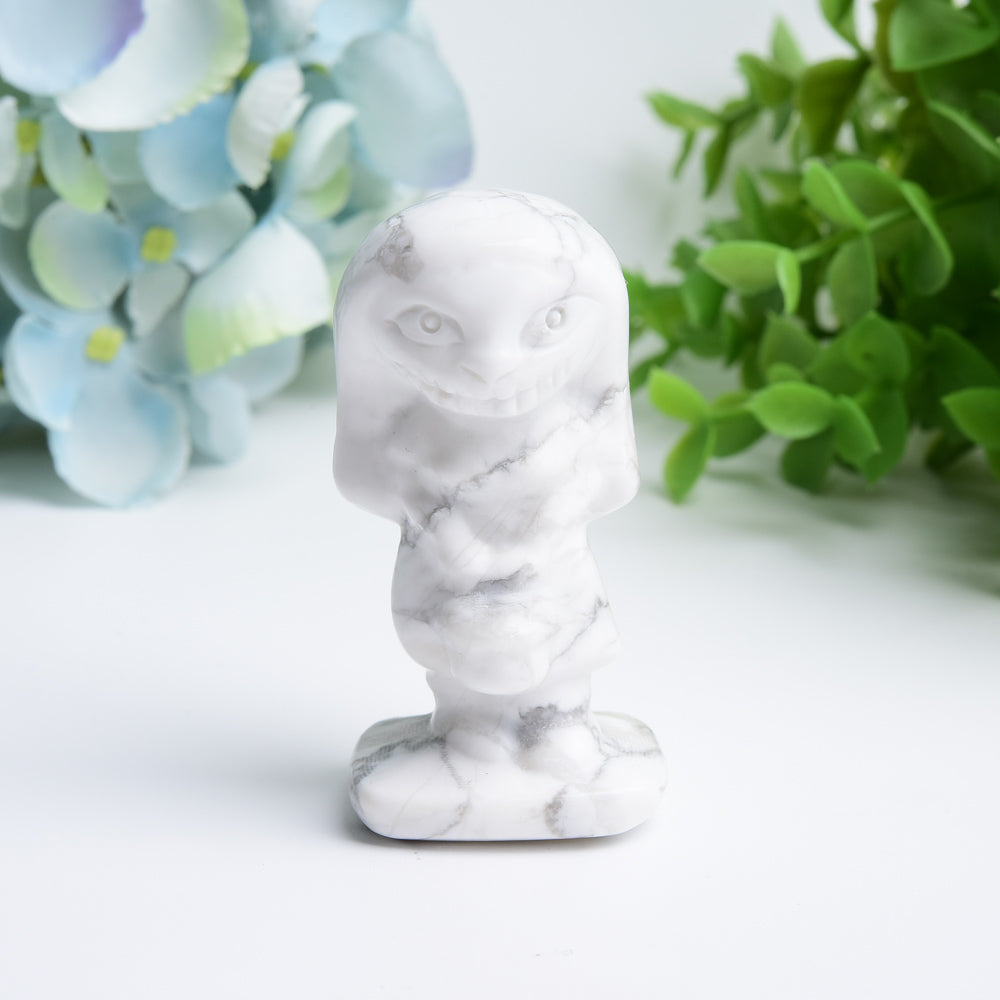 2,5" Gemischte Kristallfigurenschnitzerei | Statue mit heilender Energie