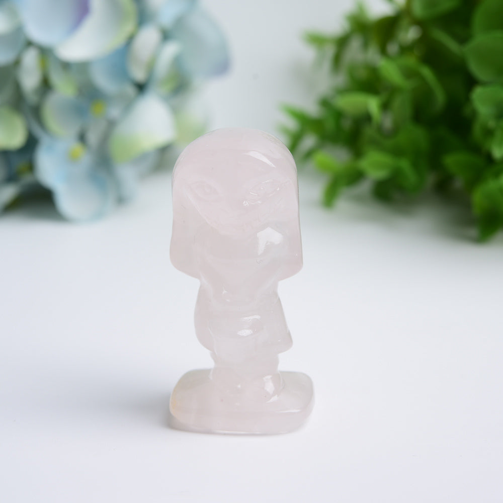 2,5" Gemischte Kristallfigurenschnitzerei | Statue mit heilender Energie
