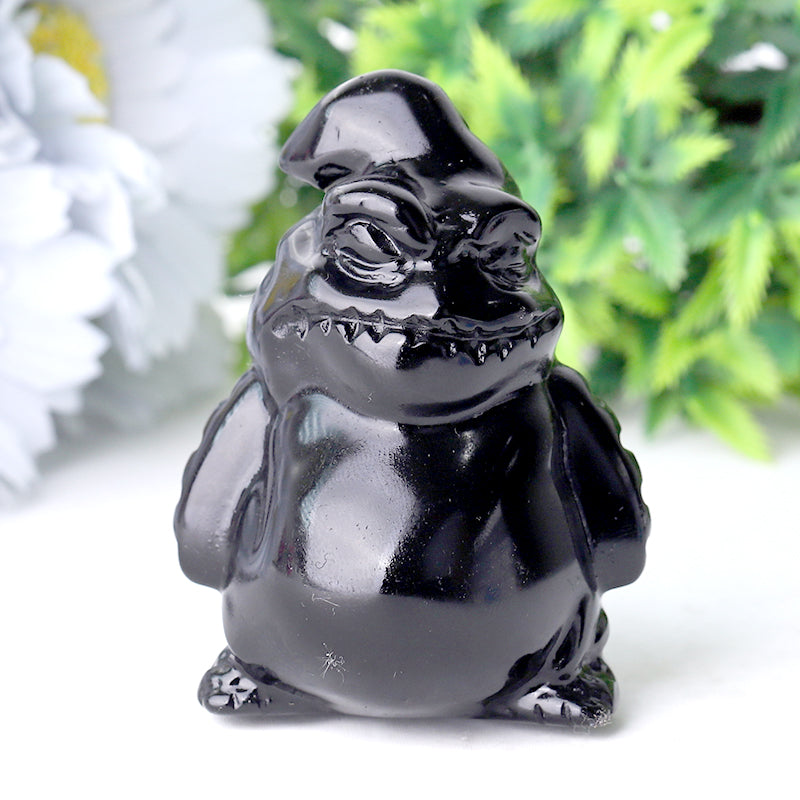 2.6-inch Blue Opalite Crystal Figurine Carving