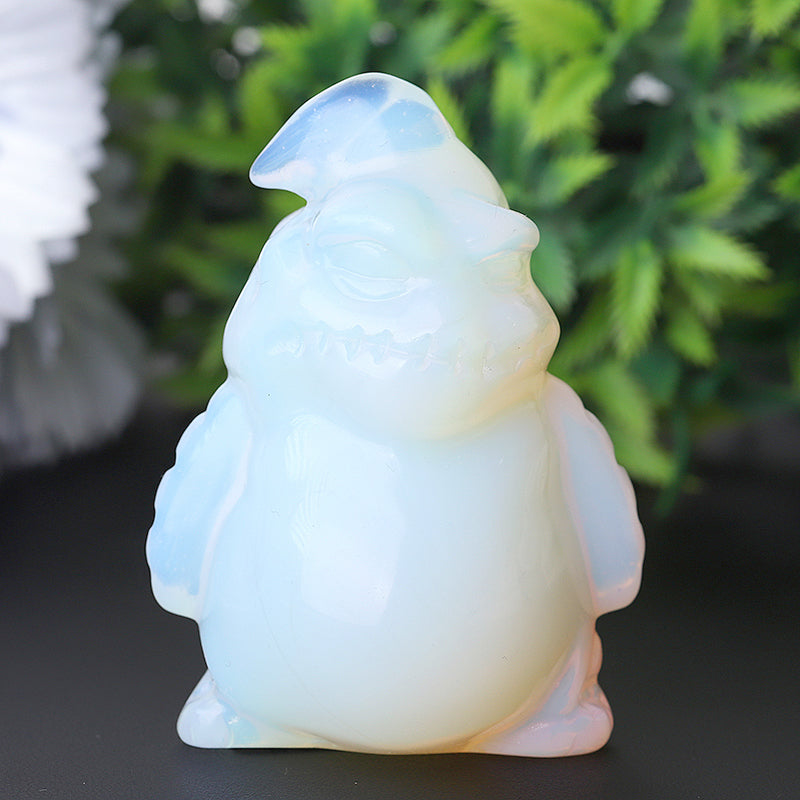 2.6-inch Blue Opalite Crystal Figurine Carving