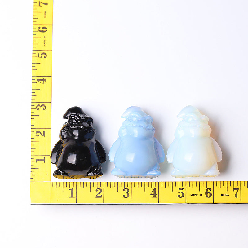 2.6-inch Blue Opalite Crystal Figurine Carving
