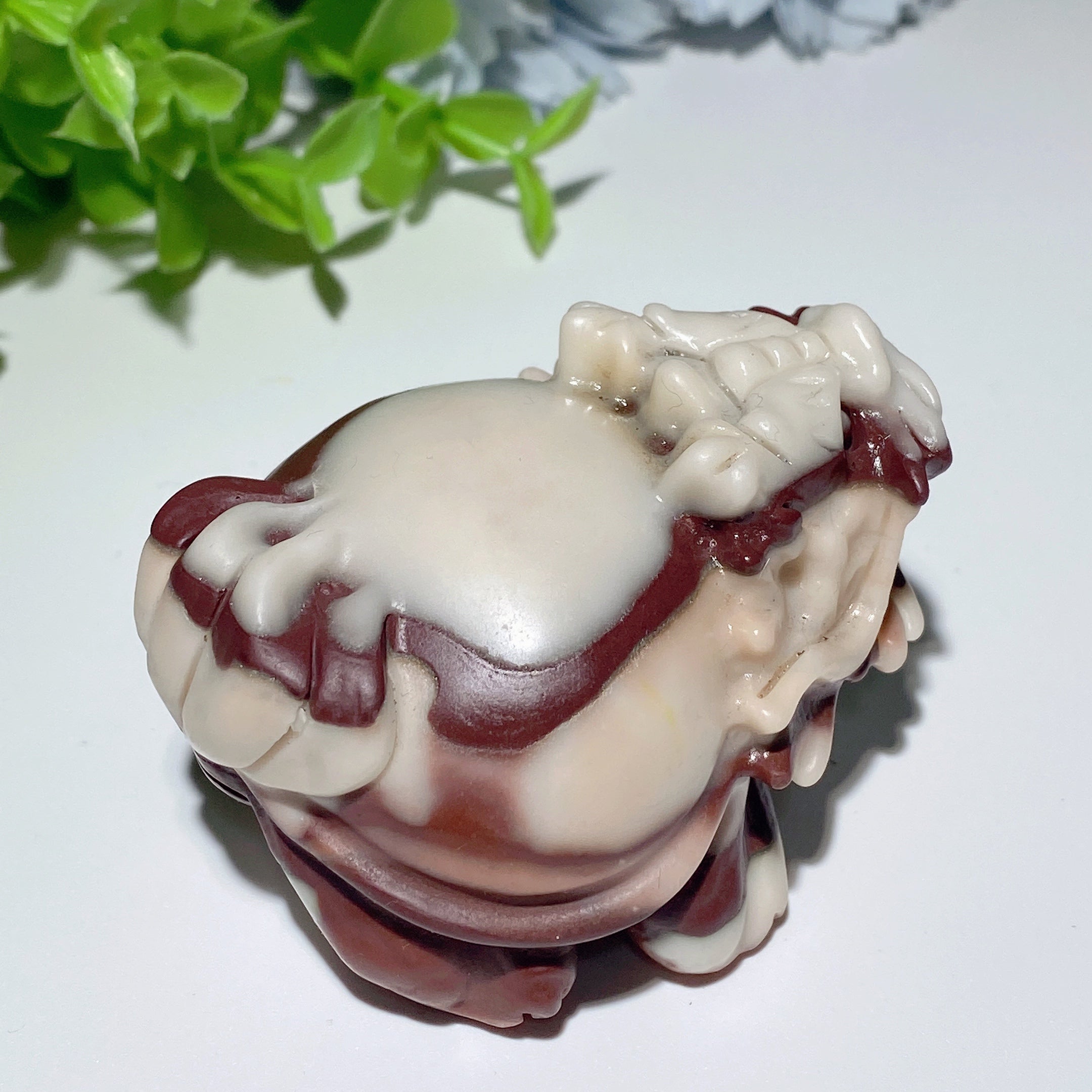 2,6 Zoll Jade Pixiu Kristall Tierschnitzerei zur Heilung