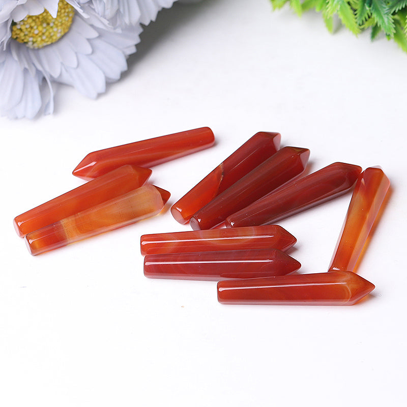 2 Inch Carnelian Crystal Point for Healing & Energy Balance