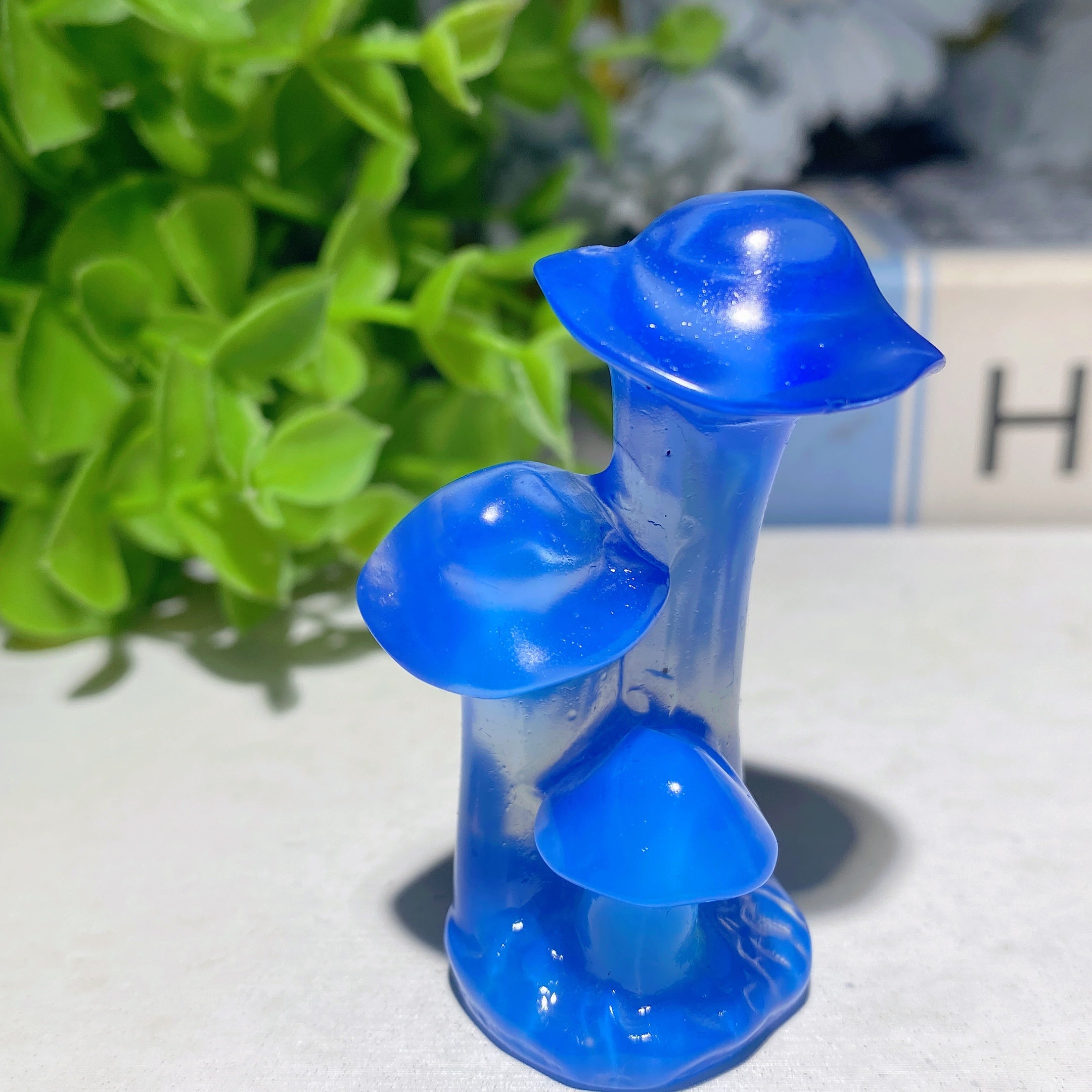 2 inch Mixed Crystal Mushroom Carvings for Healing