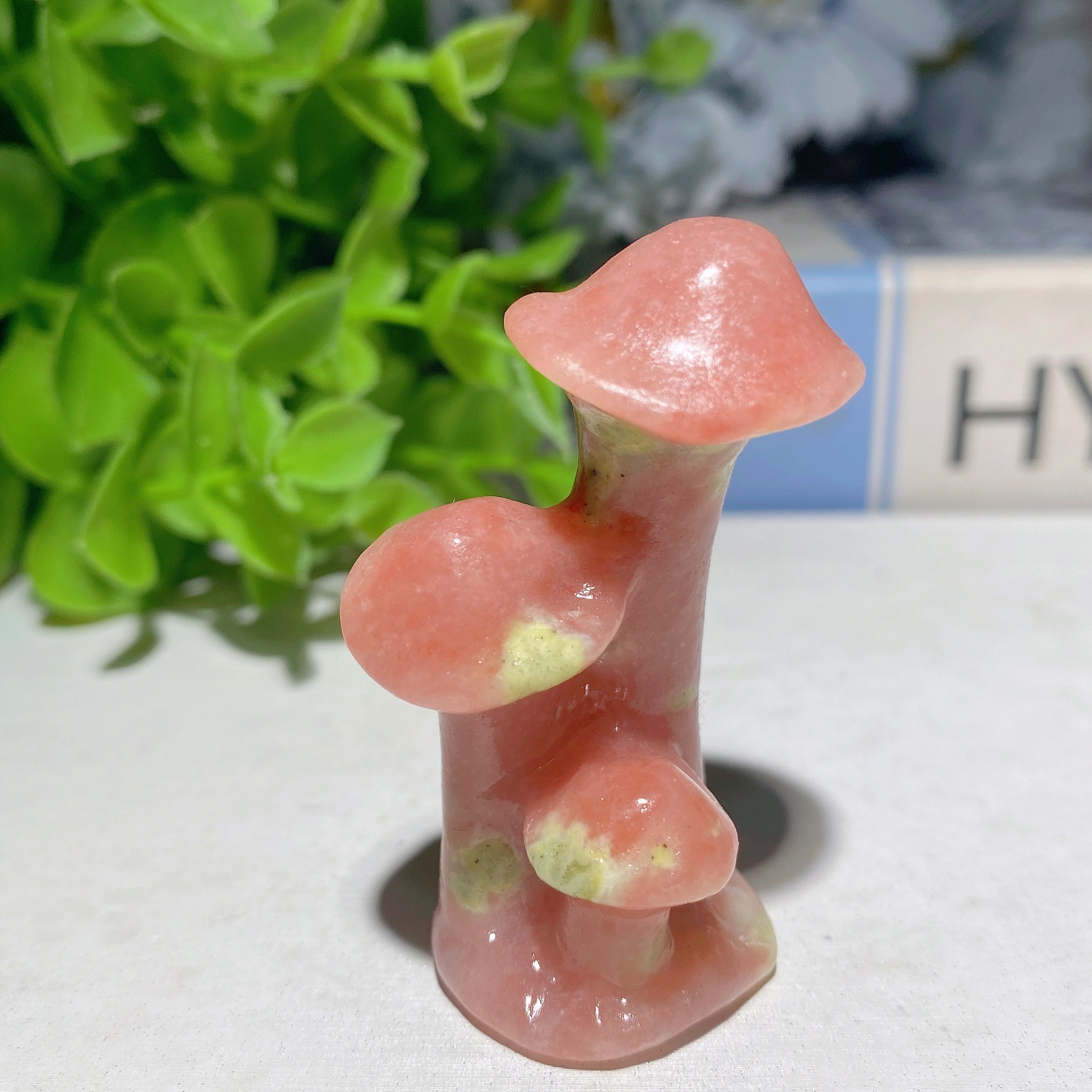 2 inch Mixed Crystal Mushroom Carvings for Healing