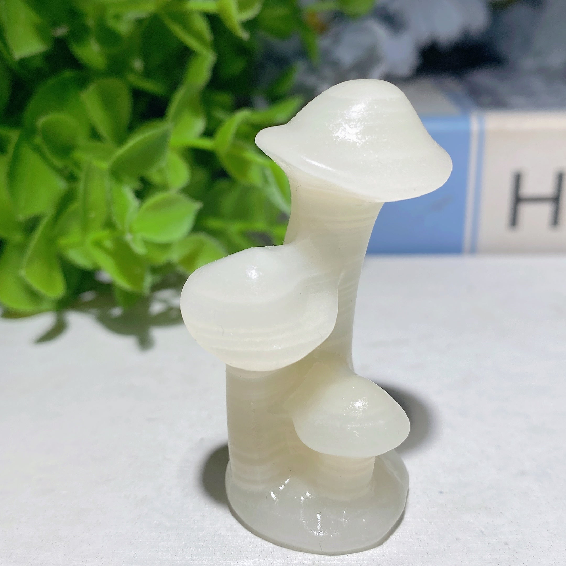 2 inch Mixed Crystal Mushroom Carvings for Healing