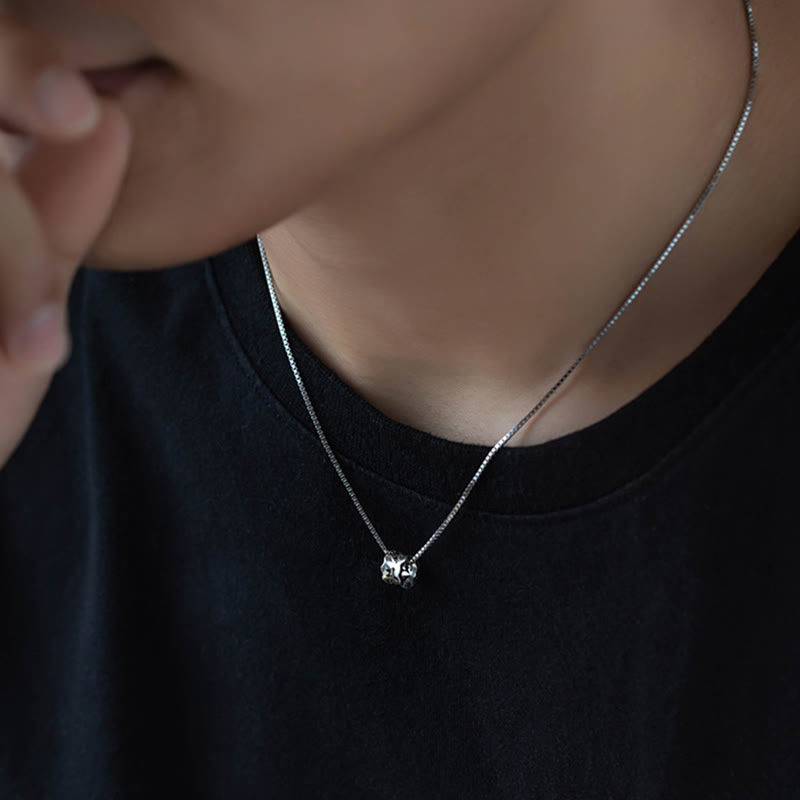 Om Mani Padme Hum Halskette | Anhänger aus 925er Sterlingsilber