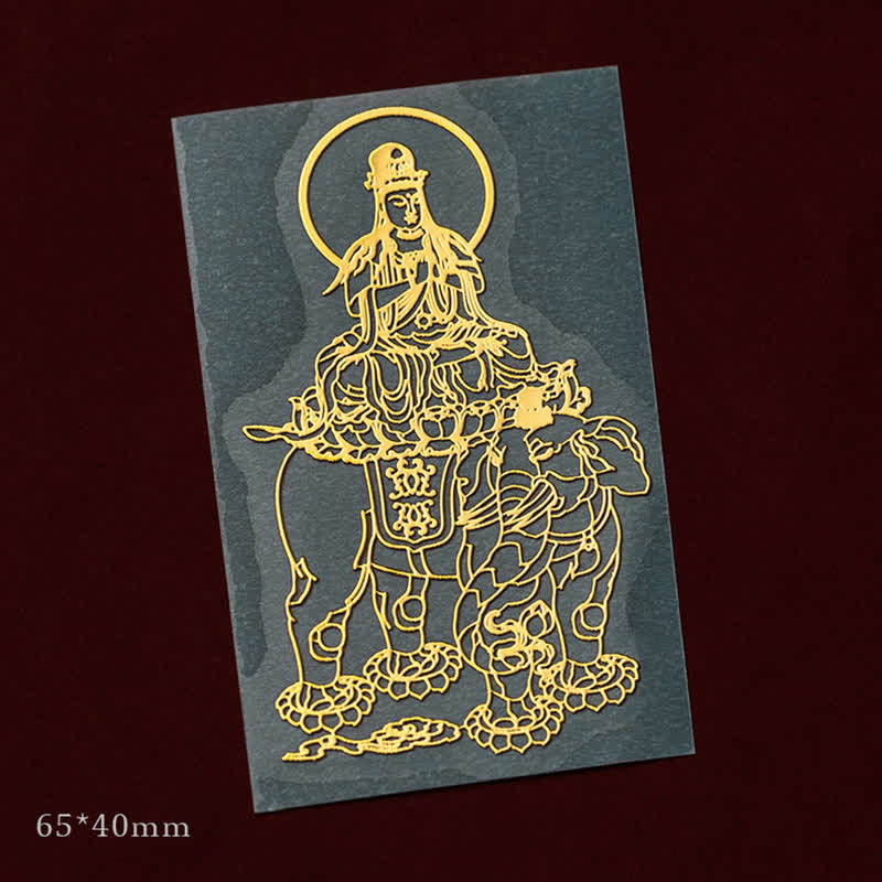 Chinesischer Sternzeichen Segen Reichtum Handyaufkleber | Spirituelles Glück