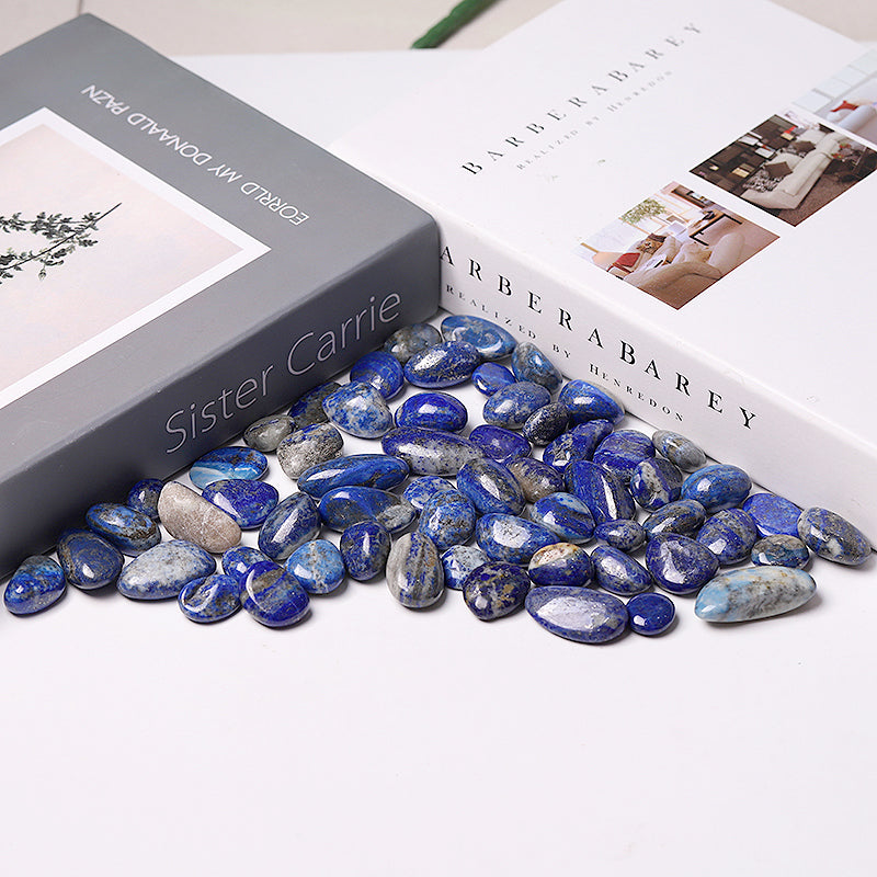 20–35 mm große Lapislazuli-Trommelsteine ​​zur Heilung