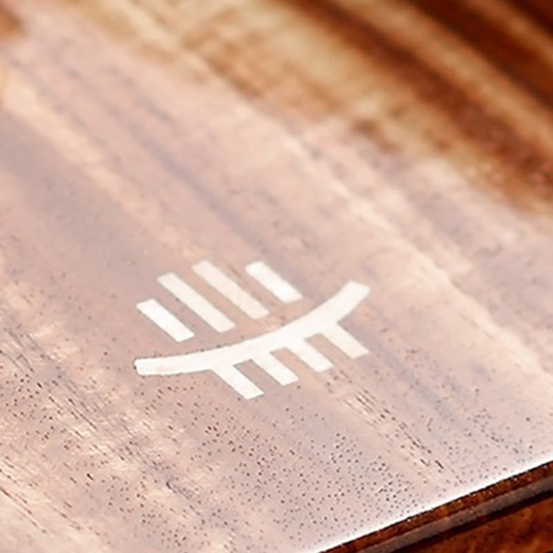 Kalimba-Daumenklavier mit 21 Tasten aus Akazienholz für Meditation