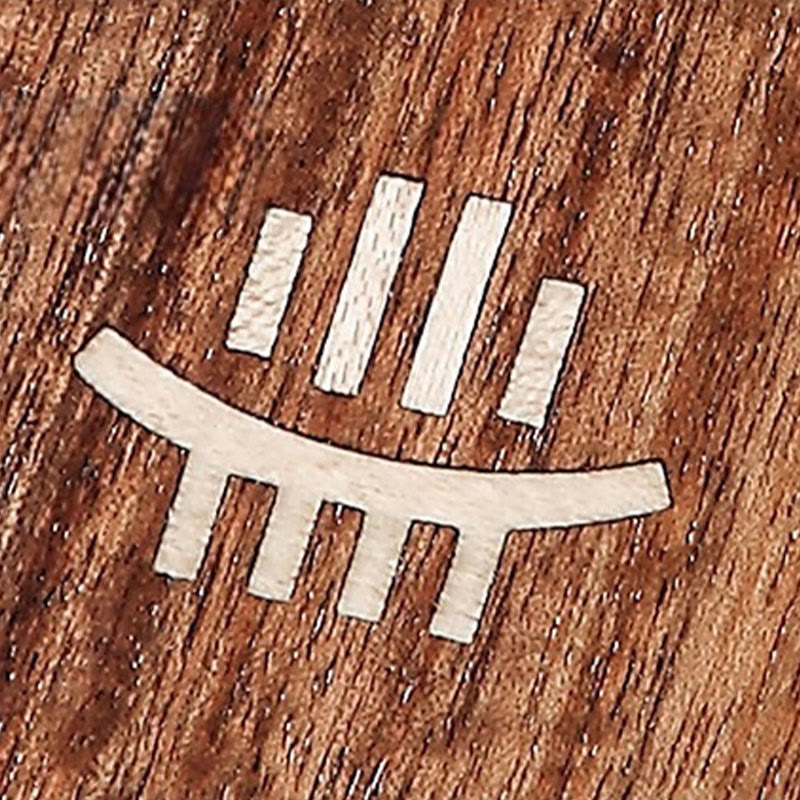 Kalimba-Daumenklavier mit 21 Tasten aus Akazienholz für Meditation