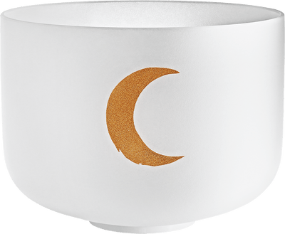 210,42 Hz Synodischer Mond – 12 Zoll große planetarische Kristallklangschale