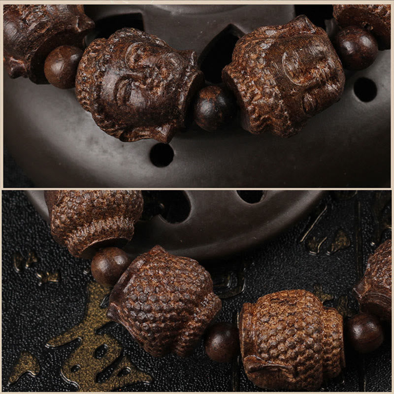 20 mm Agarwood Calm Armband für Meditation &amp; Balance