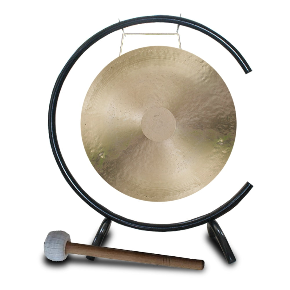 22" Wind Gong with Stand - Sound Healing Instrument