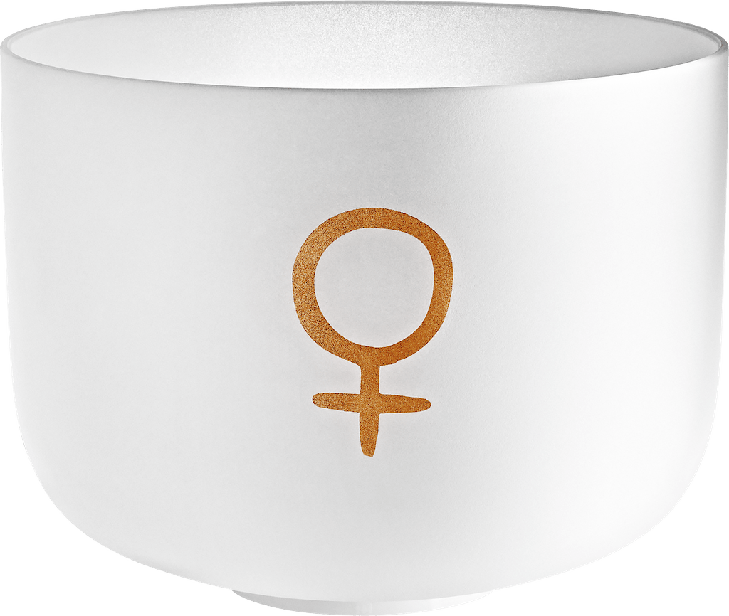 221.23 Hz Venus / Peace - 12" Planetary Crystal Singing Bowl