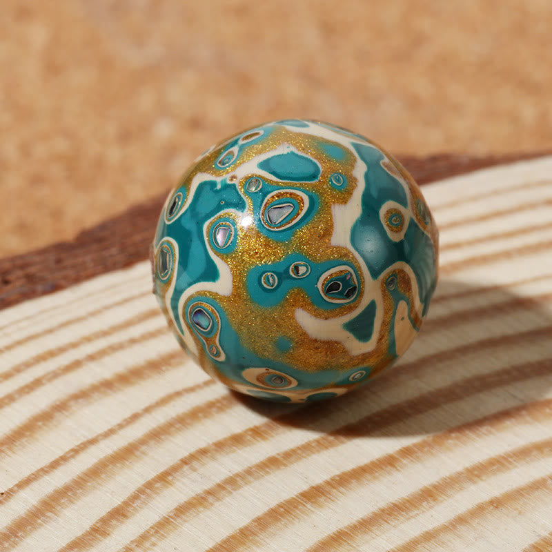 Spiritual Natural Lacquer Beads Calm Bracelet 16mm