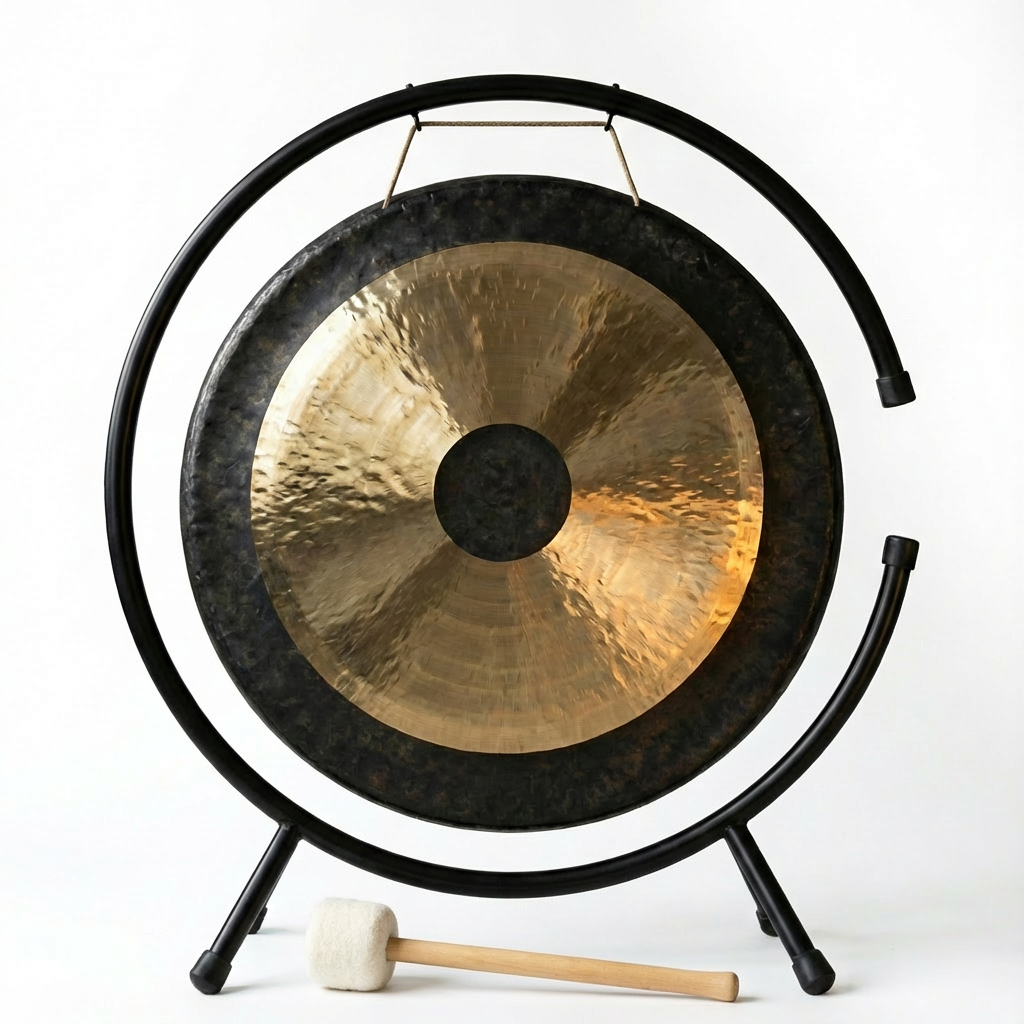 26 Zoll Chau Gong mit C-Stand Meditationsinstrument