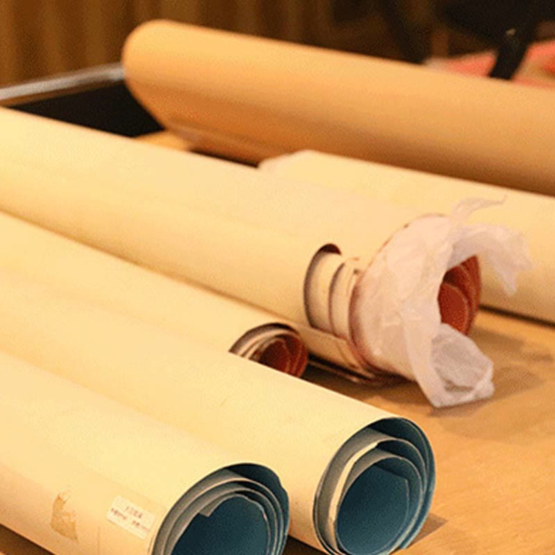 29,5 Zoll tibetische Thangka, handbemalte Wanddekoration aus Stoff