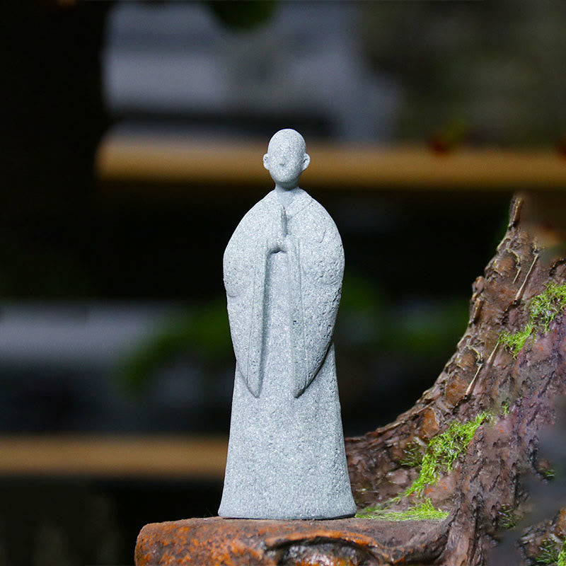 Meditation Buddha Statue in Sandstone for Serenity & Peace