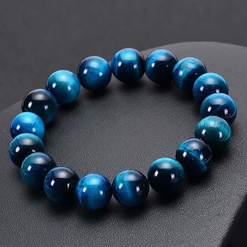 Blue Multi-Size Tiger Eye Protection Bracelet
