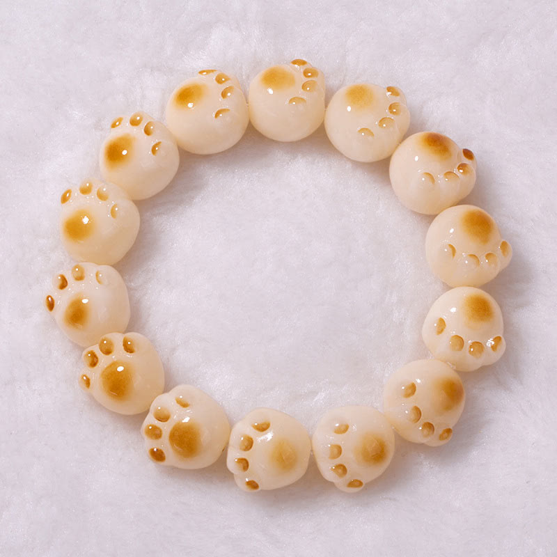 16mm Bodhi Seed Spiritual Bracelet for Peace & Wisdom
