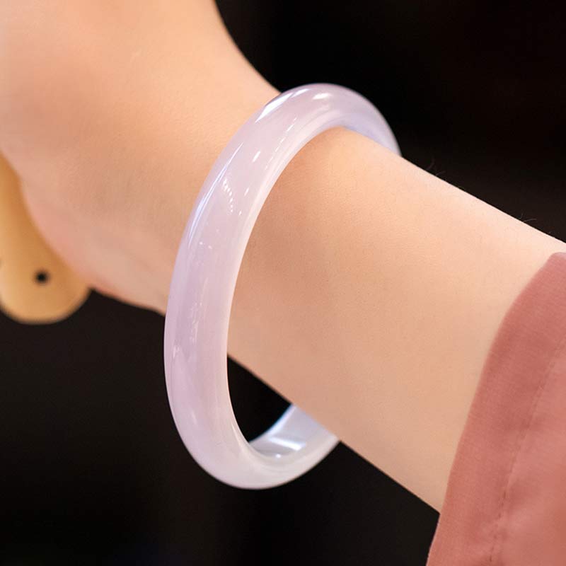 Chalcedon Harmonie Armband Positive Energie Armreif 54mm