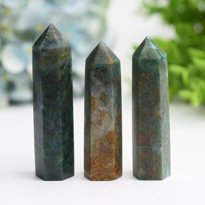 3,0–4,0 Zoll Phönixstein-Kristallspitze zur Heilung