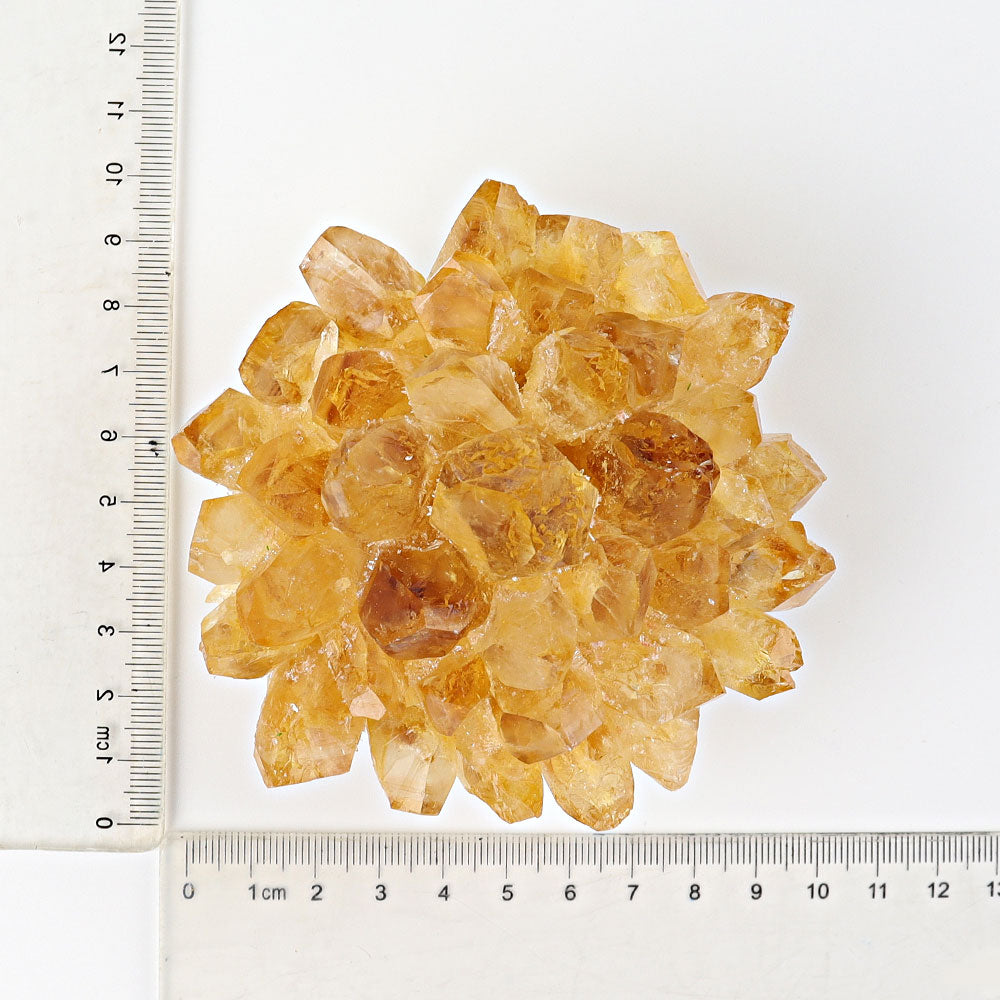 3.2 inch Citrine Cluster Free Form Crystal for Healing