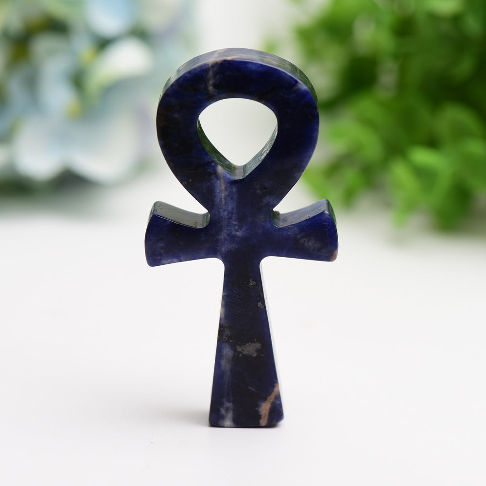 3.5-inch Mixed Crystal Anka Carving for Healing Energy