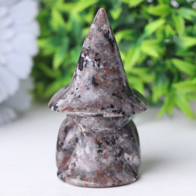 3-inch Yooperlite Baby Witch Crystal Carving Figurine