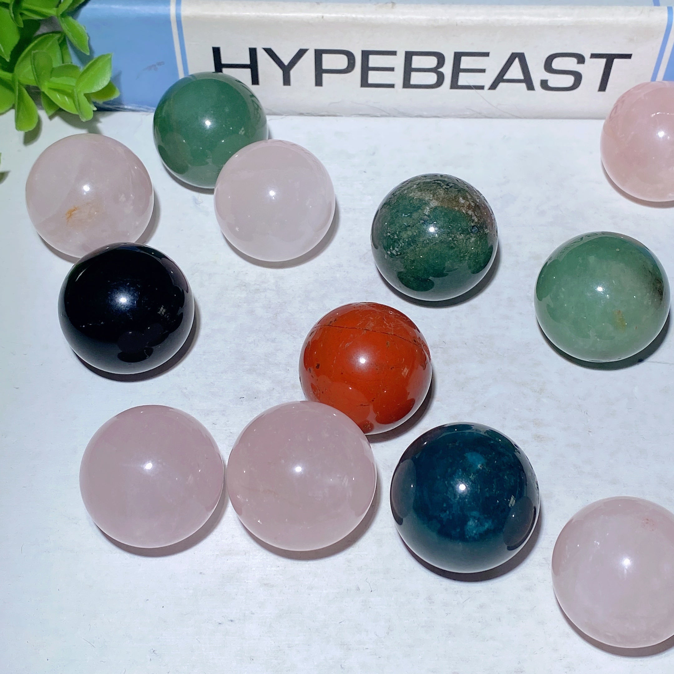 30mm Mixed Crystal Healing Sphere for Energy Balance