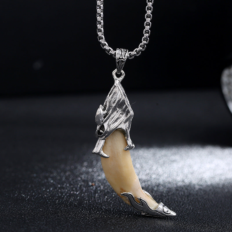 Titanium Steel Balance Necklace Pendant for Spiritual Protection