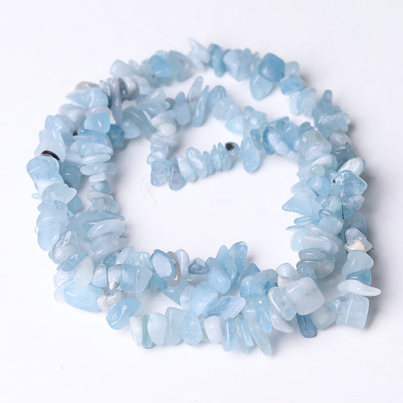 32-inch Natural Crystal Chips String for Jewelry Making