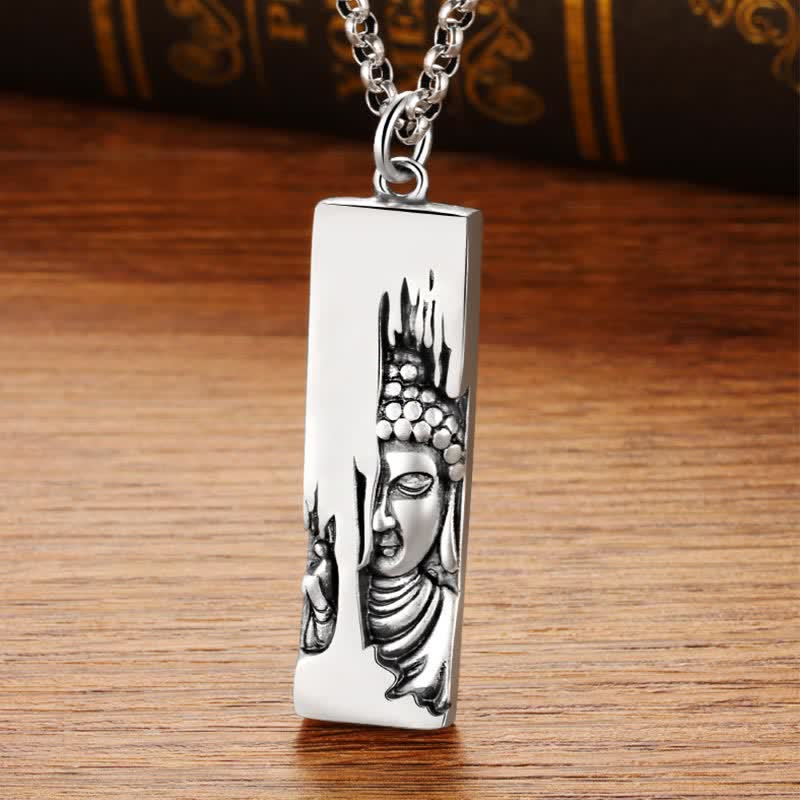 Tathagata Buddha Copper Necklace | Protection Amulet